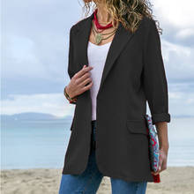 JIAYAN Women's Jacket Coats Fashion Ladies Blazer Work Suit Office Lady Formal Clothes Business Suits  Slim Spring Autumn 2024 - buy cheap