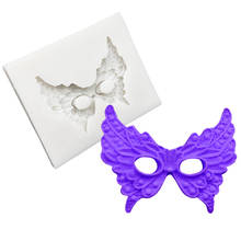 Butterfly Mask Silicone Sugarcraft Mold Fondant Cake Decorating Tools Cupcake Chocolate Baking Molds 2024 - buy cheap