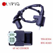 Ignition Coil 6Pin AC CDI Box for Honda XR CRF TRX 50 70 125 250 300cc Engine Motorcycle Dirt Bike ATV Moped Scooter Go Kart 2024 - buy cheap