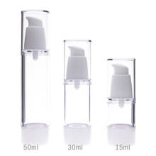 15ml 30ml 50ml Empty Plastic Cosmetic Bottle Travel Liquid Bottles Transparent Airless Pump Vacuum Toiletries Container 2024 - buy cheap