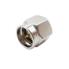 1Pcs Nickel Plated SMA Dust Cap 1/2W 6GHz 50 ohm Termination Loads SMA Male Straight RF Coaxial Connector Adapter 2024 - buy cheap
