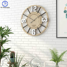Nordic Wall Clock Minimalist Large Home Decoration Bedroom Living Room Simple Silent Quartz Modern Design Iron Round Numeral 2024 - buy cheap