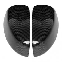 2pcs Rear View Mirror Cover Trim Carbon Fiber Fit for Nissan 370Z 2008-On 2024 - buy cheap