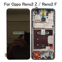 6.53" Original Amoled For Oppo Reno2 Z Reno 2Z Full LCD Display Screen Frame+Touch Panel Digitizer For Oppo Reno 2 F Reno 2F 2024 - buy cheap