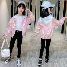 Baby Girl Solid Color Jackets Coat Children Spring Autumn Kids Girls Outerwear Coats For 4 5 6 7 8 9 10 11 13 Year Girls Wear 2024 - buy cheap