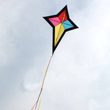 Outdoor Fun Sports For Adults Large Polaris / Star Ripstop Power Wind Kite Single Line With Handle And Line 2024 - купить недорого