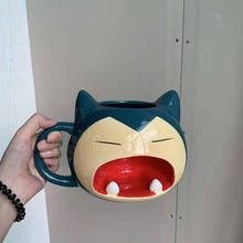 2021 New 1000ml Large Capacity Coffee Mug 3D Snorlax Mug Cartoon Ceramic Water Milk Tea Cup Children Boys Girl Gift 2024 - buy cheap