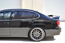 Автомобиль Стайлинг 1998-2011 для Lexus GS250 GS300 АБС-пластик задний спойлер на крышу солнцезащитный козырек спойлер крыло 2024 - купить недорого