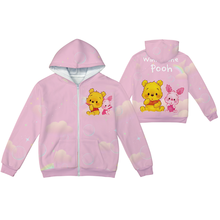 Disney Winnie Pooh-Sudadera con capucha para hombre y mujer, suéter con estampado de Winnie Pooh, Sudadera con capucha personalizada, con estampado de dibujos animados, ideal para regalo de invierno 2024 - compra barato