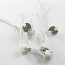 Soporte de bombillas LED halógenas MR16 MR11 GU5.3 G4, conectores de cable, 10 piezas 2024 - compra barato