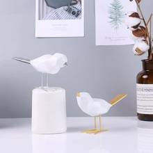 Phnom Penh Resin Bird Ornaments Nordic And American Modern Creative Simple Living Room Decorations Home Decor Desk Decoration 2024 - buy cheap