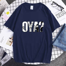 Camiseta de Anime de Oya para hombres, camisa de Manga corta de Anime, Haikyuu, Kuroo, Bokuto, Shoyo, Tops creativos de voleibol 2024 - compra barato