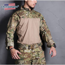 Emersongear-camisa de asalto táctica G3 para hombre, camisa de caza al aire libre, BDU, camuflaje, ejército militar, entrenamiento de Airsoft, Tops Multicam de tiro 2024 - compra barato