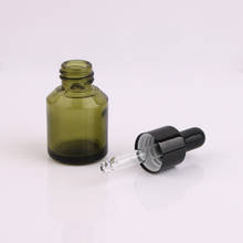Merx Beauty Wholesales 22Pcs 15ml 1/2 Oz Glass Dropper Green Glass Dropper Bottle Essential Oil Bottle 2024 - buy cheap