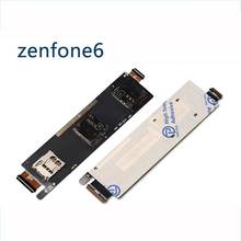 Держатель для SIM-карты памяти слот гибкий кабель для телефона Asus Zenfone 6 2024 - купить недорого