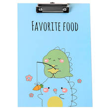 Cartoon A4 Clipboard File Folder Board Writing Pad Document Holders Clip Office Student Stationery Paper Board Clamp Clipboards 2024 - buy cheap