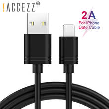 !ACCEZZ For Apple Fast Charging Sync Data Cable For iphone XS MAX X XS XR 8 7 6S 6 5S 5 Plus Lighting Long Charge Phone Cord 2M 2024 - buy cheap