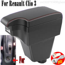 Reposabrazos para Renault Clio 3 Captur, caja de almacenamiento con portavasos y Cenicero, con USB 2015, accesorios 2024 - compra barato