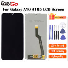 pantalla samsung a10 Pantalla Samsung Galaxy A10, A105, SM-A105F, A105G, montaje de digitalizador con pantalla táctil, A10S, M10 2024 - compra barato