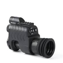 Dispositivo de visão noturna infravermelha digital espaço adicionar em anexar scout câmera caça monocular red dot sight ir para riflescope 2024 - compre barato