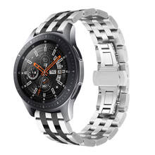 Correa de Metal para Samsung Galaxy Watch, pulsera de eslabones de Metal de 46mm y 22mm para Samsung Gear S3 Classic Frontier 2024 - compra barato