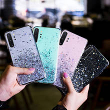 Funda de TPU brillante de lujo para Samsung, carcasa para S20, A51, A71, A81, A91, A50, A10, S10, S10e, S9, S8 Plus, A20, A30, A20E, A70, note 8, 9, 10 2024 - compra barato