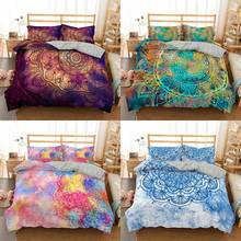 ZEIMON 3d Bohemian Bedding Sets Luxury Boho Mandala Duvet Cover with Pillowcase 2/3 pcs Comforter Bedclothes For Home-Textile 2024 - buy cheap