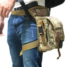 Bolso de pierna de cintura para hombre, bolsa portátil impermeable de gran capacidad para acampar al aire libre, de tela Oxford, informal 2024 - compra barato