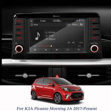 Для KIA Picanto Morning JA 2017-Present автомобильный Стайлинг GPS навигационный экран Стеклянная защитная пленка внутренние аксессуары 2024 - купить недорого