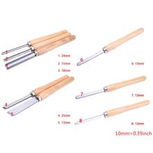 8PCs Wood Carving Knife Lathe Chisel Set Turning Tools Woodworking Gouge Skew Parting Spear Y51B 2024 - buy cheap