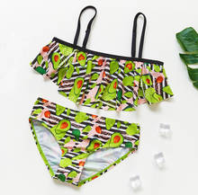 3~10Y Kids Swimwear Two pieces Girls Swimming outfits Toddler Baby girls Bathing suit Kids Beachwear Swim clothes-ST9057 2024 - buy cheap
