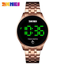 SKMEI Fashion Mens Watches Stainless Steel LED Sports Military Wristwatches Electronic Digital Watches Present relogio masculino 2024 - buy cheap
