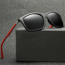 MYDYICAT, Винтажные Солнцезащитные очки с защитой от УФ-лучей, мужские Поляризованные, оригинальный фирменный дизайн, очки для вождения, зеркальные Мужские солнцезащитные очки 2024 - купить недорого