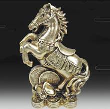 Copper Statue Factory wholesale twelve zodiac ornaments, horse on the rich gifts office copper ornaments 2024 - buy cheap