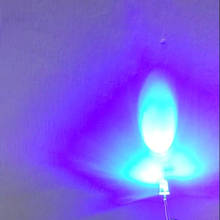 Diodos LED parpadeantes de 5mm, 100 Uds., luz azul transparente, diodos súper brillantes, 5mm, 1,5 HZ 2024 - compra barato