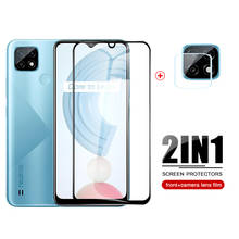 Full Cover Tempered Glass Screen Protector For Oppo Realme C21 Protective Glas Camera Protection Film For Realme C 21 6.5 Inches 2024 - buy cheap
