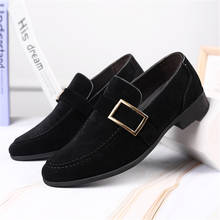 Sapatos masculinos de couro preto, sapatos sociais confortáveis com cadarço, sapatos casuais para homens de negócios 2024 - compre barato