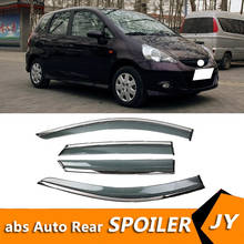 Visera de ventana para Honda Fit 2007, parasol, protector Deflector de lluvia para jazz, accesorios para automóviles, 4 unids/set por juego 2024 - compra barato