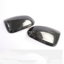 Car Side Door Rear View Mirror Cap Cover Trim ABS Carbon Fiber For Toyota Sedan Corolla E210 Prestige Altis 2019 2020 2024 - buy cheap