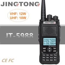 12W High Power Walkie Talkie JINGTONG JT-5988 HF Transceiver Radio Station VHF UHF Ham CB Radio Comunicador 4800mAh VOX FM 2024 - buy cheap