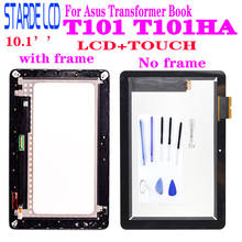 Pantalla LCD táctil para Asus Transformer Book, montaje de digitalizador con Marco, T101, HA, T101H, T101HA 2024 - compra barato