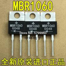 10pcs/lot MBR1060 TO-220-2 10A 60V transistor 2024 - buy cheap