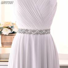Luxury Wedding Belt For Bride Women Shiny Rhinestone Decals Gown Girdle Fashion Crystal Belt Accessories For Party Dress Up 2024 - buy cheap