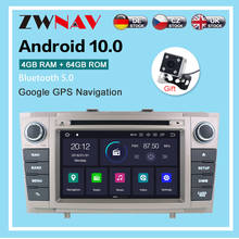 Android 10.0 64GB Car radio player GPS Navigation For Toyota Avensis 2009-2015 T27 Multimedia Player Radio video stereo headunit 2024 - buy cheap