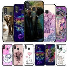 Lovely Elephant phone Case For Samsung A10 A20E A30 A40 A50 A60 A70 M10 M20 M30S M40 A01 A21 A31 A51 A71 4G Cover 2024 - buy cheap