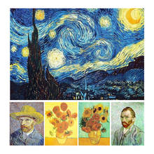 Pintura de diamante 5D DIY, famoso pintor Vincent Van Gogh, bordado de mosaico cuadrado, accesorios de punto de cruz, decoración del hogar 2024 - compra barato