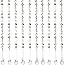 Camal 10PCS 1ft 12inch Chandelier 80mm Raindrop Crystal Prisms Pendant Octagonal Bead Strands Curtain Party Lamp Lighting Parts 2024 - buy cheap