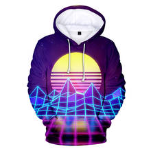 Vaporwave 3d hoodies das mulheres dos homens 2020 venda quente moda impressão hip hop vaporwave agasalhos 3d polluvers moletom com capuz casacos 2024 - compre barato