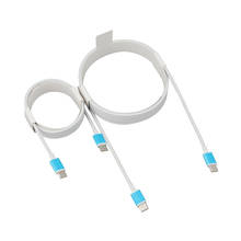 Cable USB tipo C de 1/2M a USB tipo C para Xiaomi Redmi Note 8, Samsung S20 PD, Cable de carga rápida tipo C a 8 pines, Cable de datos Usb para iPhone 2024 - compra barato