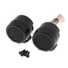 2 Pieces Component Tweeters Audio Silk Dome - Flush or Surface Mount for Car 2024 - buy cheap